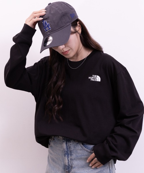 THE NORTH FACE(ザノースフェイス)の「THE NORTH FACE(ザ・ノースフェイス)/M'S EVERLITTE L/S TEE(Tシャツ/カットソー・レディース・ブラック/ホワイト・L/M/XL)」の12枚目の写真