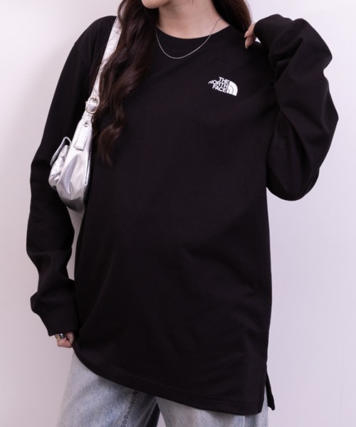 THE NORTH FACE(ザノースフェイス)の「THE NORTH FACE(ザ・ノースフェイス)/M'S EVERLITTE L/S TEE(Tシャツ/カットソー・レディース・ブラック/ホワイト・L/M/XL)」の10枚目の写真