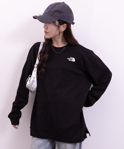 THE NORTH FACE(ザノースフェイス)の「THE NORTH FACE(ザ・ノースフェイス)/M'S EVERLITTE L/S TEE(Tシャツ/カットソー・レディース・ブラック/ホワイト・L/M/XL)」の7枚目の写真