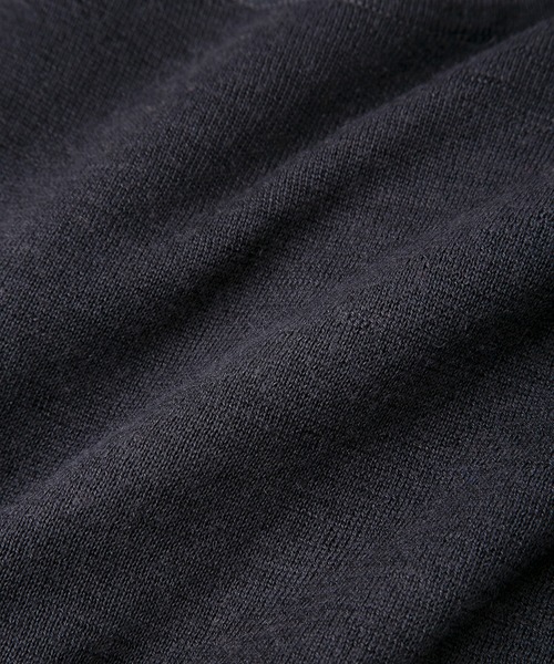 IRIS47（イリスフォーセブン）の「【IRIS 47】bare cashmere T-shirt/ベア カシミヤ ティーシャツ dress39（Tシャツ/カットソー・レディース・ダークグレー/ブラック/ホワイト・FREE）」の6枚目の写真