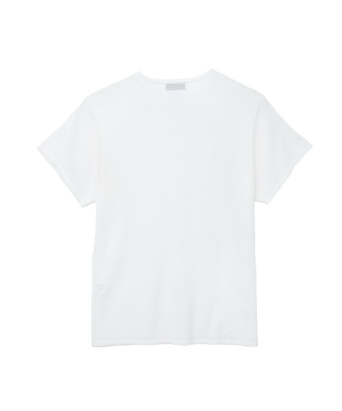 IRIS47（イリスフォーセブン）の「【IRIS 47】bare cashmere T-shirt/ベア カシミヤ ティーシャツ dress39（Tシャツ/カットソー・レディース・ダークグレー/ブラック/ホワイト・FREE）」の8枚目の写真