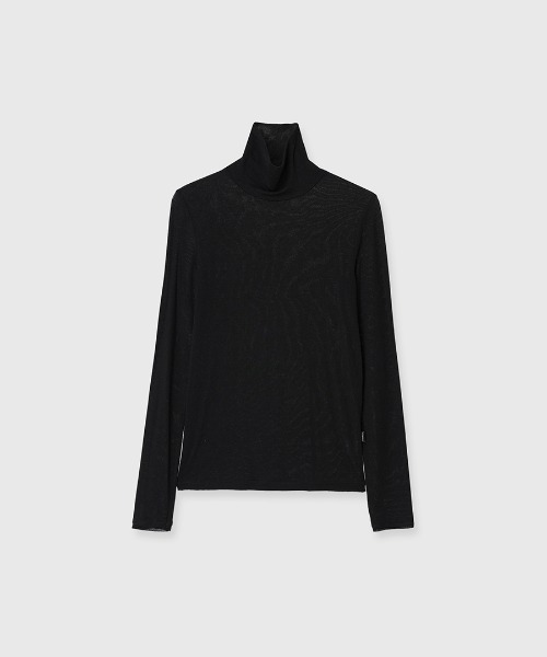 anuans(アニュアンス)の「シルクブレンドシアーカットトップス(Tシャツ/カットソー・レディース・ホワイト/ベージュ/ラベンダー/ブラック・FREE)」の13枚目の写真