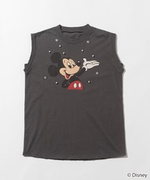 WCJ（ダブルシージェイ）の「Disney/ビジューノースリーブTEE（シャツ/ブラウス）」