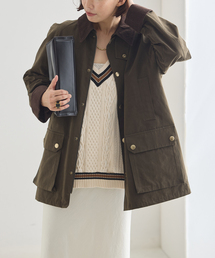 DUNST/ダンスト UNISEX WAXED COTTON HUNTING JACKET ジャケット