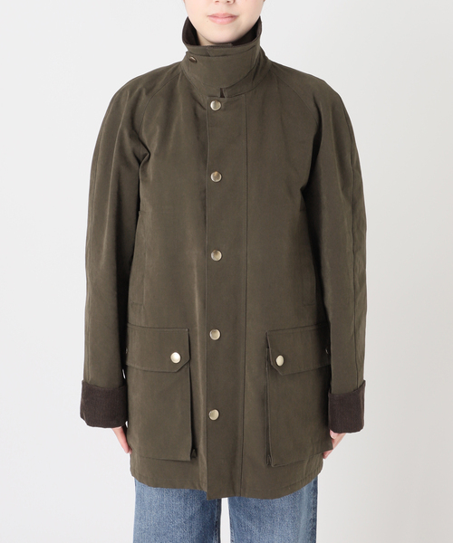 DUNST（ダンスト）の「DUNST/ダンスト UNISEX WAXED COTTON HUNTING JACKET ジャケット（その他アウター・レディース・カーキ・SMALL）」の16枚目の写真