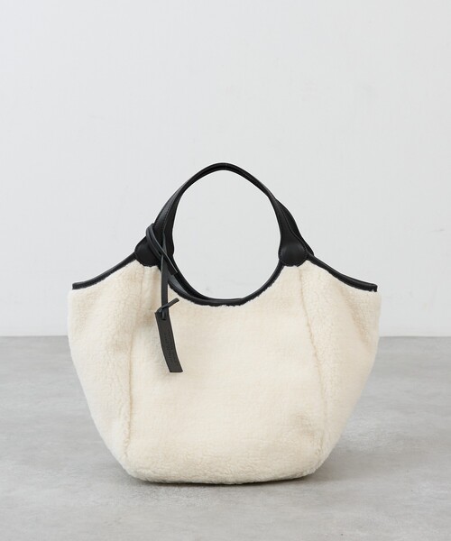 marco masi(マルコマージ)の「【別注】【MARCO MASI 】エコムートントートバッグ M(トートバッグ・レディース・オフホワイト・M)」の3枚目の写真