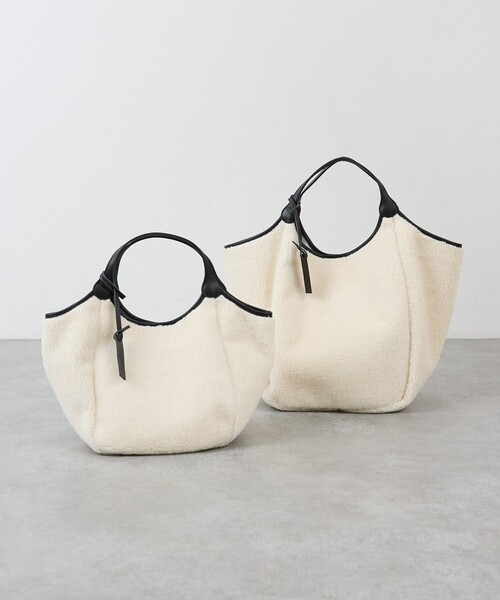 marco masi(マルコマージ)の「【別注】【MARCO MASI 】エコムートントートバッグ M(トートバッグ・レディース・オフホワイト・M)」の14枚目の写真