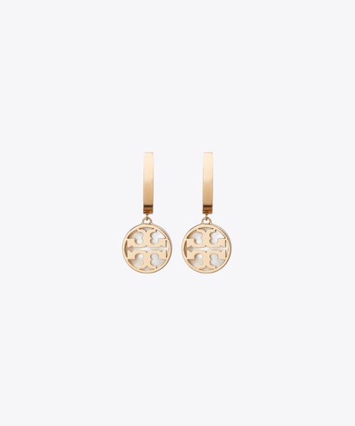 TORY BURCH(トリーバーチ)の「アイコン ハギー フープピアス(ピアス(両耳用)・レディース・ゴールド・ONE SIZE)」の1枚目の写真