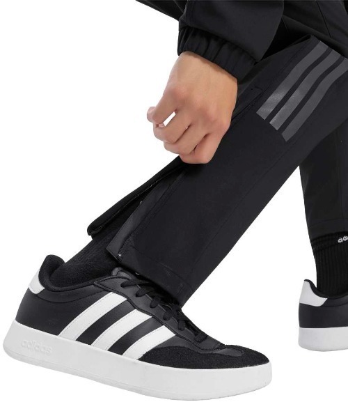 adidas（アディダス）の「アディダス adidas マストハブ 3層構造 フリース裏地 オープンヘムパンツ（その他パンツ・メンズ・ネイビー/オリーブ/ブラック・S/L/M/LL/3L）」の4枚目の写真