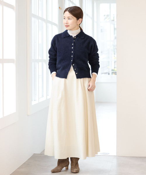 IENA(イエナ)の「コットンシアータートルプルオーバー(Tシャツ/カットソー・レディース・ホワイト/グレー/レッド系その他/ピンク/ブラック・FREE)」の9枚目の写真