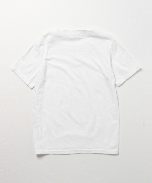 BEAMS LIGHTS Men's（ビームスライツ メンズ）の「BEAMS LIGHTS /  ネックスリットＴシャツ（Tシャツ/カットソー・メンズ・ホワイト/ネイビー・MEDIUM/X-LARGE/LARGE/SMALL）」の7枚目の写真