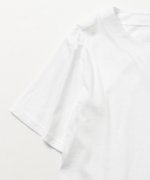 BEAMS LIGHTS Men's（ビームスライツ メンズ）の「BEAMS LIGHTS /  ネックスリットＴシャツ（Tシャツ/カットソー・メンズ・ホワイト/ネイビー・MEDIUM/X-LARGE/LARGE/SMALL）」の14枚目の写真