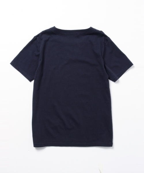 BEAMS LIGHTS Men's（ビームスライツ メンズ）の「BEAMS LIGHTS /  ネックスリットＴシャツ（Tシャツ/カットソー・メンズ・ホワイト/ネイビー・MEDIUM/X-LARGE/LARGE/SMALL）」の17枚目の写真