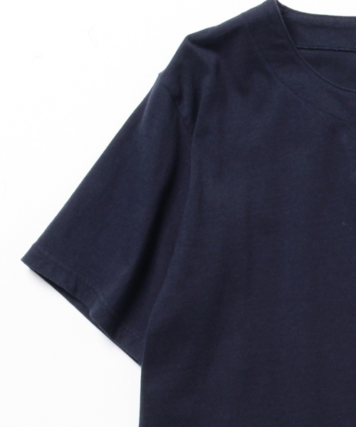 BEAMS LIGHTS Men's（ビームスライツ メンズ）の「BEAMS LIGHTS /  ネックスリットＴシャツ（Tシャツ/カットソー・メンズ・ホワイト/ネイビー・MEDIUM/X-LARGE/LARGE/SMALL）」の11枚目の写真