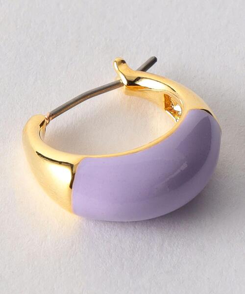 BEAUTY&YOUTH UNITED ARROWS（ビューティーアンドユースユナイテッドアローズ）の「BY メタル&カラーコンビ ピアス（ピアス（両耳用）・レディース・ゴールド/イエロー/コバルトブルー/ライラック・FREE）」の7枚目の写真