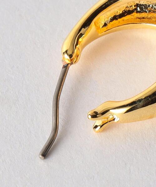 BEAUTY&YOUTH UNITED ARROWS（ビューティーアンドユースユナイテッドアローズ）の「BY メタル&カラーコンビ ピアス（ピアス（両耳用）・レディース・ゴールド/イエロー/コバルトブルー/ライラック・FREE）」の8枚目の写真