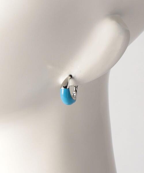 BEAUTY&YOUTH UNITED ARROWS（ビューティーアンドユースユナイテッドアローズ）の「BY メタル&カラーコンビ ピアス（ピアス（両耳用）・レディース・ゴールド/イエロー/コバルトブルー/ライラック・FREE）」の11枚目の写真