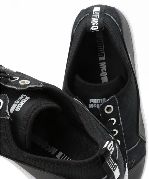 McQ ALEXANDER McQUEEN PUMA（マックキュー アレクサンダー マックイーン プーマ）の「PUMA MCQ SERVE LO（スニーカー・メンズ・ブラック/ホワイト・27.0cm/28.0cm/29.0cm/25.0cm/26.0cm）」の10枚目の写真