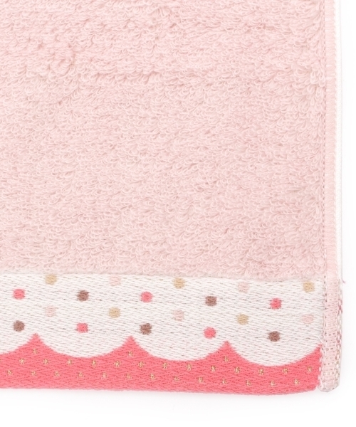 grove（グローブ）の「ドットスカラップハンドタオル（その他小物・レディース・パープル/ブルー/ピンク・00）」の4枚目の写真