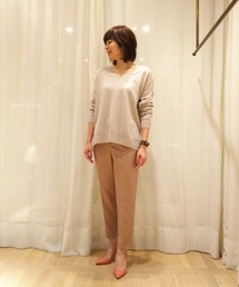ストレッチ ニーレングスパンツ