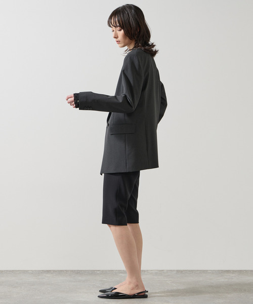 Liesse(リエス)の「ストレッチ ニーレングスパンツ(その他パンツ・レディース・ブラック/ベージュ・M/S/L)」の5枚目の写真