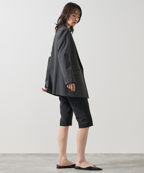 Liesse(リエス)の「ストレッチ ニーレングスパンツ(その他パンツ・レディース・ブラック/ベージュ・M/S/L)」の7枚目の写真