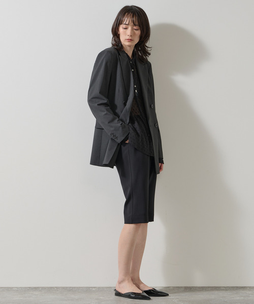 Liesse(リエス)の「ストレッチ ニーレングスパンツ(その他パンツ・レディース・ブラック/ベージュ・M/S/L)」の8枚目の写真
