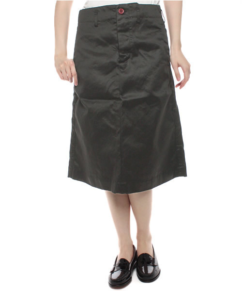 BEAMS BOY（ビームスボーイ）の「○O.尾錠 ﾁﾉ SK（スカート・レディース・ブラック/カーキ/オリーブ・0/1/2）」の2枚目の写真