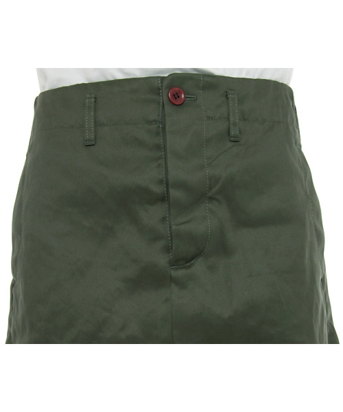 BEAMS BOY（ビームスボーイ）の「○O.尾錠 ﾁﾉ SK（スカート・レディース・ブラック/カーキ/オリーブ・0/1/2）」の7枚目の写真