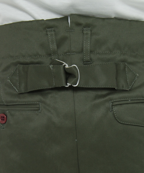 BEAMS BOY（ビームスボーイ）の「○O.尾錠 ﾁﾉ SK（スカート・レディース・ブラック/カーキ/オリーブ・0/1/2）」の9枚目の写真