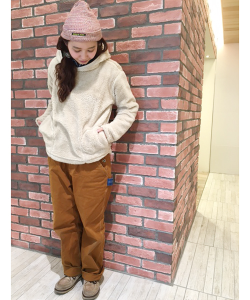 GREEN BOWL（グリーンボウル）の「GREEN BOWL Boa Parka/グリーンボウルボアパーカー（パーカー・メンズ・ベージュ/ライトベージュ/オフホワイト・38/40）」の20枚目の写真