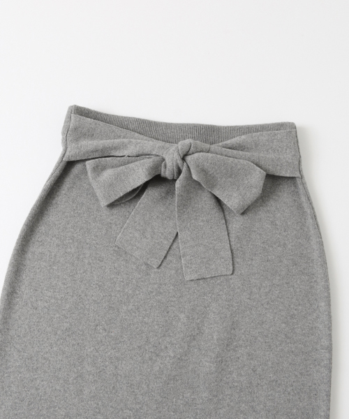 URBAN RESEARCH（アーバンリサーチ）の「UR リブニットタイトスカート（スカート・レディース・ブラック/グレー/ブルー・FREE）」の4枚目の写真