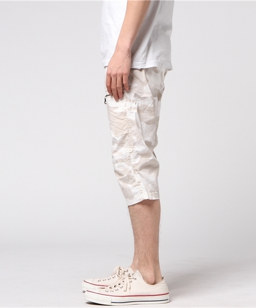 AVIREX（アヴィレックス）の「【直営店限定】avirex/ アヴィレックス / CAMO STRETCH CROPPED PANTS/ カモストレッチ　クロップドパンツ（カーゴパンツ・メンズ・ネイビー/ホワイト/バーガンディー/オリーブ・LARGE/XX-LARGE/X-LARGE/MEDIUM）」の5枚目の写真