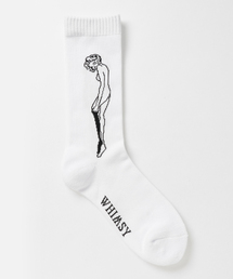 WISM | WHIMSY 32/1 CATHIE SOCKS(ソックス/靴下)