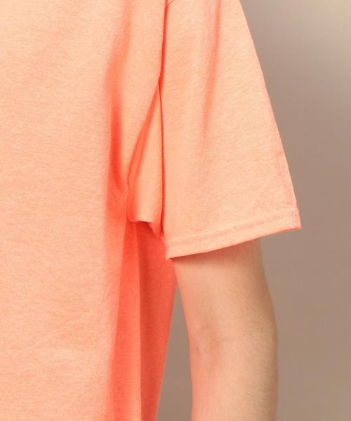 FRUIT OF THE LOOM（フルーツオブザルーム）の「＜FRUITS OF THE LOOM＞ CUT/OFF WIDE T CP/Tシャツ ◆（Tシャツ/カットソー・メンズ・オレンジ/イエロー・XX-LARGE/LARGE/X-LARGE）」の8枚目の写真