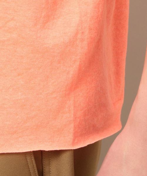 FRUIT OF THE LOOM（フルーツオブザルーム）の「＜FRUITS OF THE LOOM＞ CUT/OFF WIDE T CP/Tシャツ ◆（Tシャツ/カットソー・メンズ・オレンジ/イエロー・XX-LARGE/LARGE/X-LARGE）」の9枚目の写真