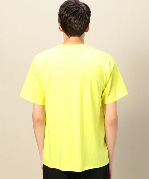 FRUIT OF THE LOOM（フルーツオブザルーム）の「＜FRUITS OF THE LOOM＞ CUT/OFF WIDE T CP/Tシャツ ◆（Tシャツ/カットソー・メンズ・オレンジ/イエロー・XX-LARGE/LARGE/X-LARGE）」の11枚目の写真