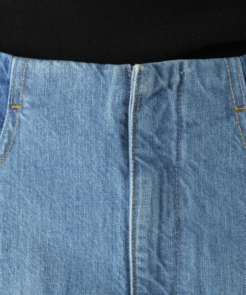 A part by（アパートバイ）の「デニムリメイクスカート 757447（デニムスカート・レディース・ブルー/ブルー系その他・LARGE/MEDIUM）」の6枚目の写真
