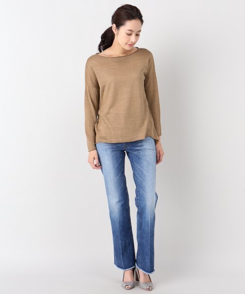 plage（プラージュ）の「シルクリネン テントラインプルオーバー