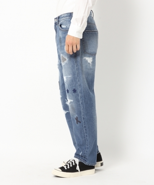 GLOBAL WORK（グローバルワーク）の「CONEデニムデザインパンツ/756944（デニムパンツ・メンズ・ブルー/ブルー系その他/ブルー系その他2・LARGE/SMALL/X-LARGE/MEDIUM）」の17枚目の写真