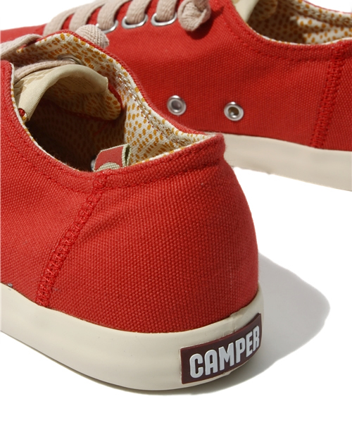 CAMPER（カンペール）の「Peu Rambla Vulcanizado (ペウ ランブラ)（スニーカー・レディース・レッド・23cm/23.5cm/24cm/25cm）」の7枚目の写真