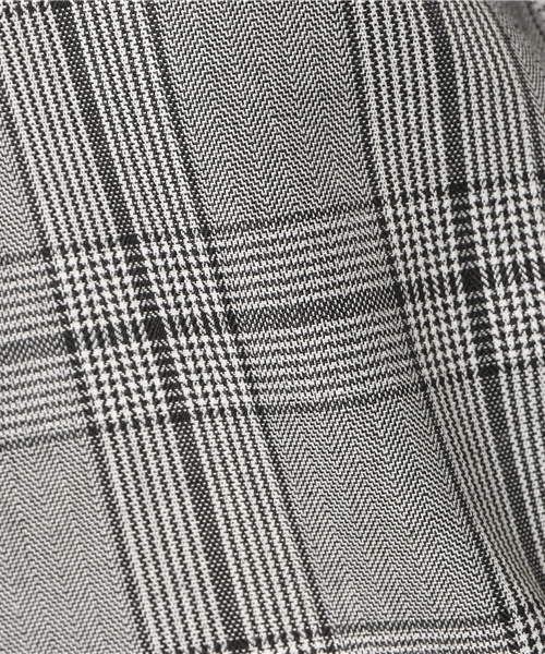 INTERPLANET（インタープラネット）の「グレンチェックオールインワン（ワンピース・レディース・ブラック/ブラウン・FREE）」の8枚目の写真