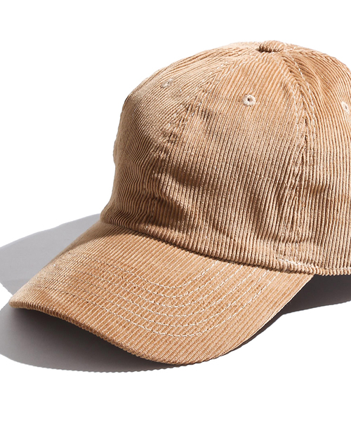 newhattan(ニューハッタン)の「WEGO/newhattanコーデュロイLOWキャップ(キャップ・メンズ・ネイビー/ダークブラウン/グリーン/ライトピンク/ワイン/ベージュ/ライトベージュ/グレー/ブラック・FREE)」の5枚目の写真