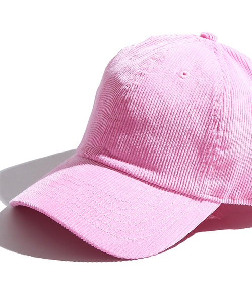 newhattan(ニューハッタン)の「WEGO/newhattanコーデュロイLOWキャップ(キャップ・メンズ・ネイビー/ダークブラウン/グリーン/ライトピンク/ワイン/ベージュ/ライトベージュ/グレー/ブラック・FREE)」の1枚目の写真