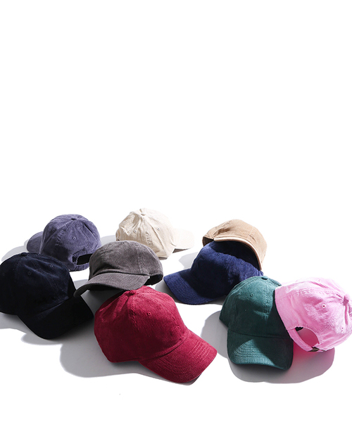 newhattan(ニューハッタン)の「WEGO/newhattanコーデュロイLOWキャップ(キャップ・メンズ・ネイビー/ダークブラウン/グリーン/ライトピンク/ワイン/ベージュ/ライトベージュ/グレー/ブラック・FREE)」の14枚目の写真