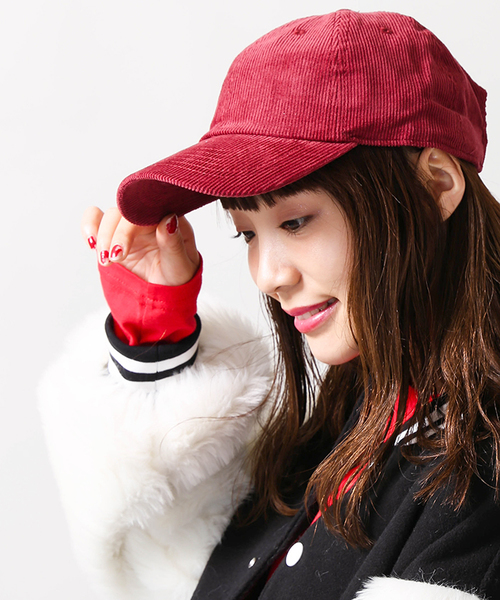 newhattan(ニューハッタン)の「WEGO/newhattanコーデュロイLOWキャップ(キャップ・メンズ・ネイビー/ダークブラウン/グリーン/ライトピンク/ワイン/ベージュ/ライトベージュ/グレー/ブラック・FREE)」の16枚目の写真