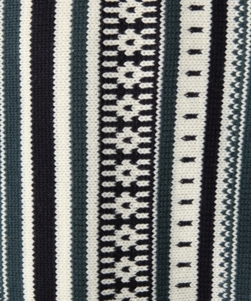 RAGEBLUE(レイジブルー)の「縦ジャガードニットクルー/774049(ニット/セーター・メンズ・ホワイト/グレー・LARGE/MEDIUM)」の19枚目の写真