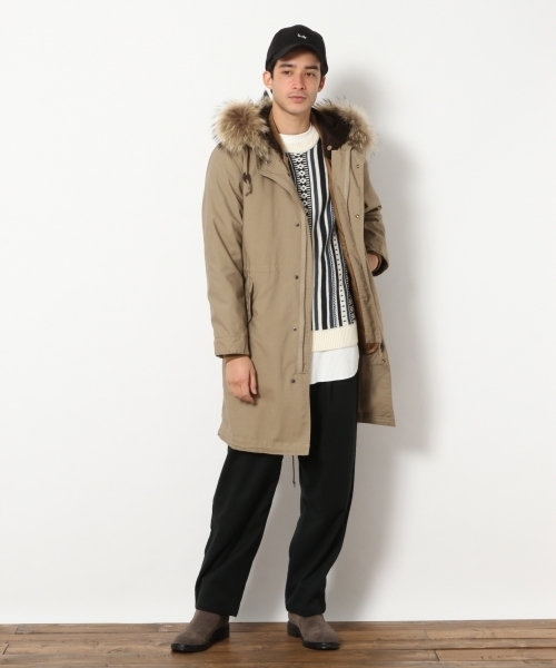 RAGEBLUE(レイジブルー)の「縦ジャガードニットクルー/774049(ニット/セーター・メンズ・ホワイト/グレー・LARGE/MEDIUM)」の21枚目の写真