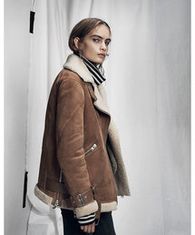 ALL SAINTS ムートンジャケット 中古・古着通販】ALL SAINTS (オールセインツ) ムートンジャケット