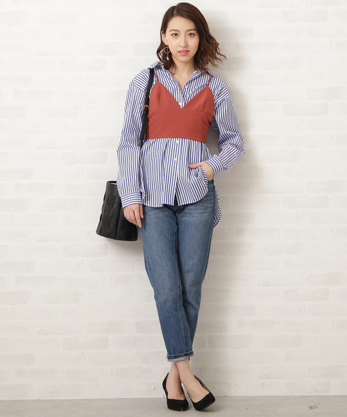 N.（N. Natural Beauty Basic）（エヌエヌナチュラルビューティーベーシック）の「◆ブラトップキャミソール（キャミソール・レディース・ブラック/ブラウン・MEDIUM）」の10枚目の写真